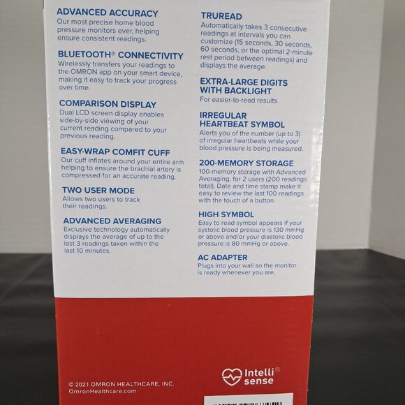 New Omron Blood Pressure Monitor Wireless 10 Series Upper Arm DR. Recommended - Picture 3 of 11